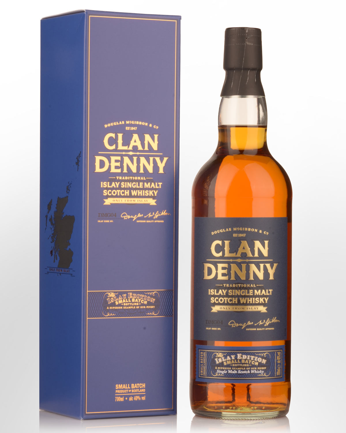 Clan Denny Islay Edition Small Batch Single Malt Scotch Whisky (700ml)