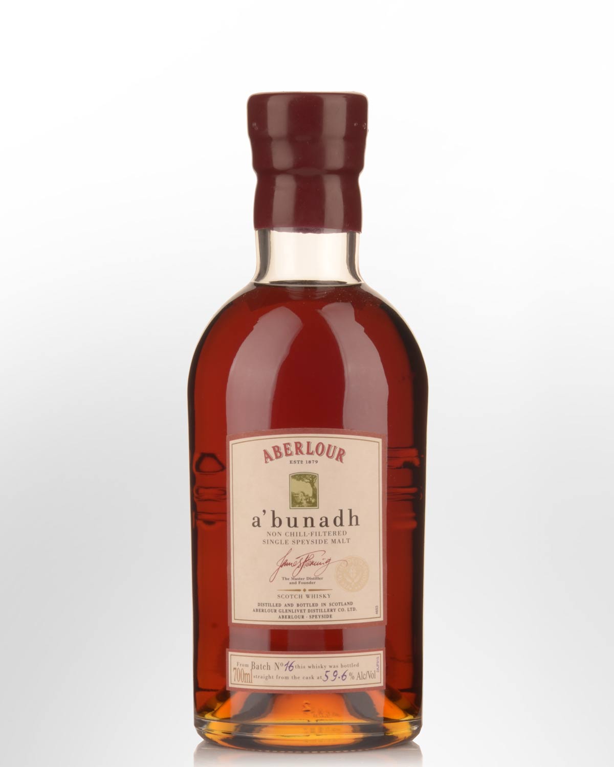Aberlour A'bunadh Cask Strength Single Malt Scotch Whisky (700ml) - Batch 016