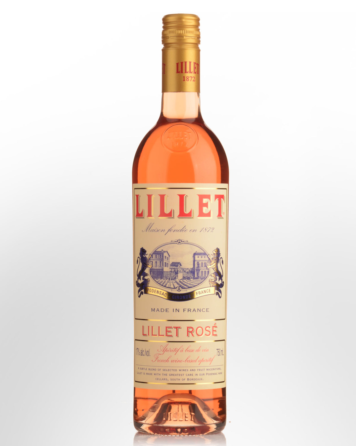 Lillet Rose Aperitif (750ml) | Nicks Wine Merchants