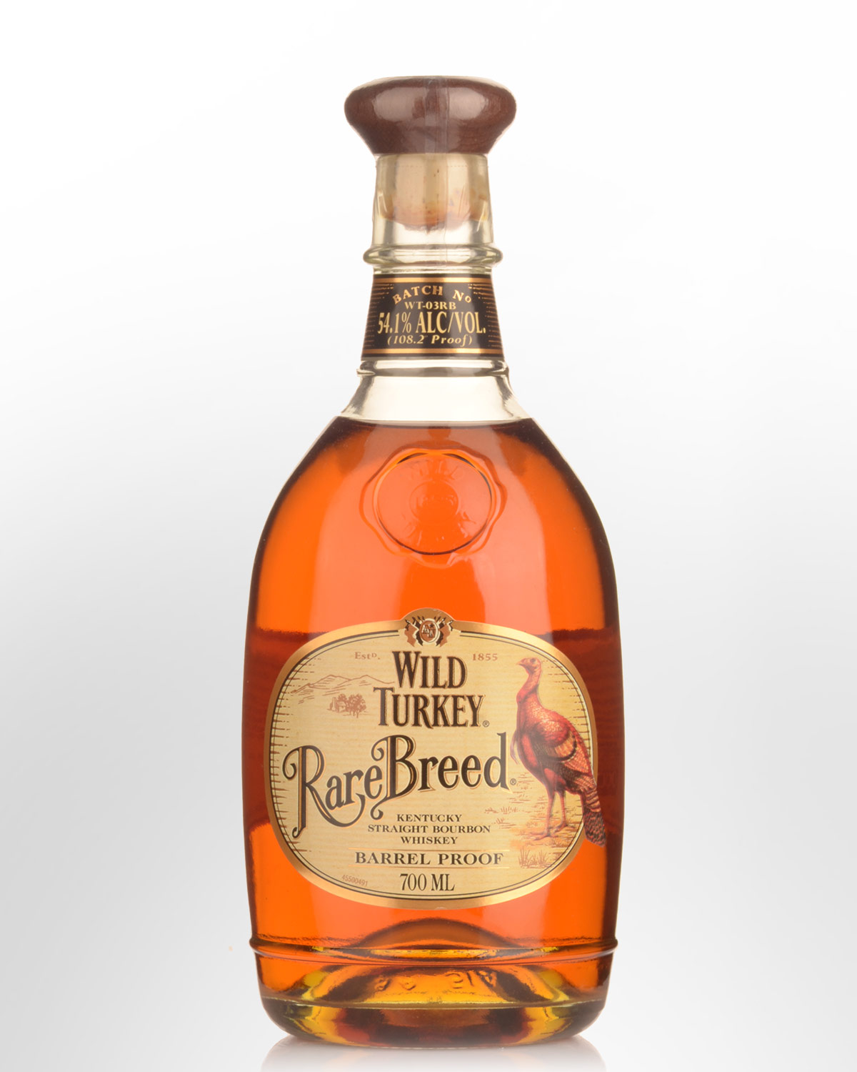 Wild Turkey Rare Breed Barrel Proof Bourbon Whiskey (700ml 