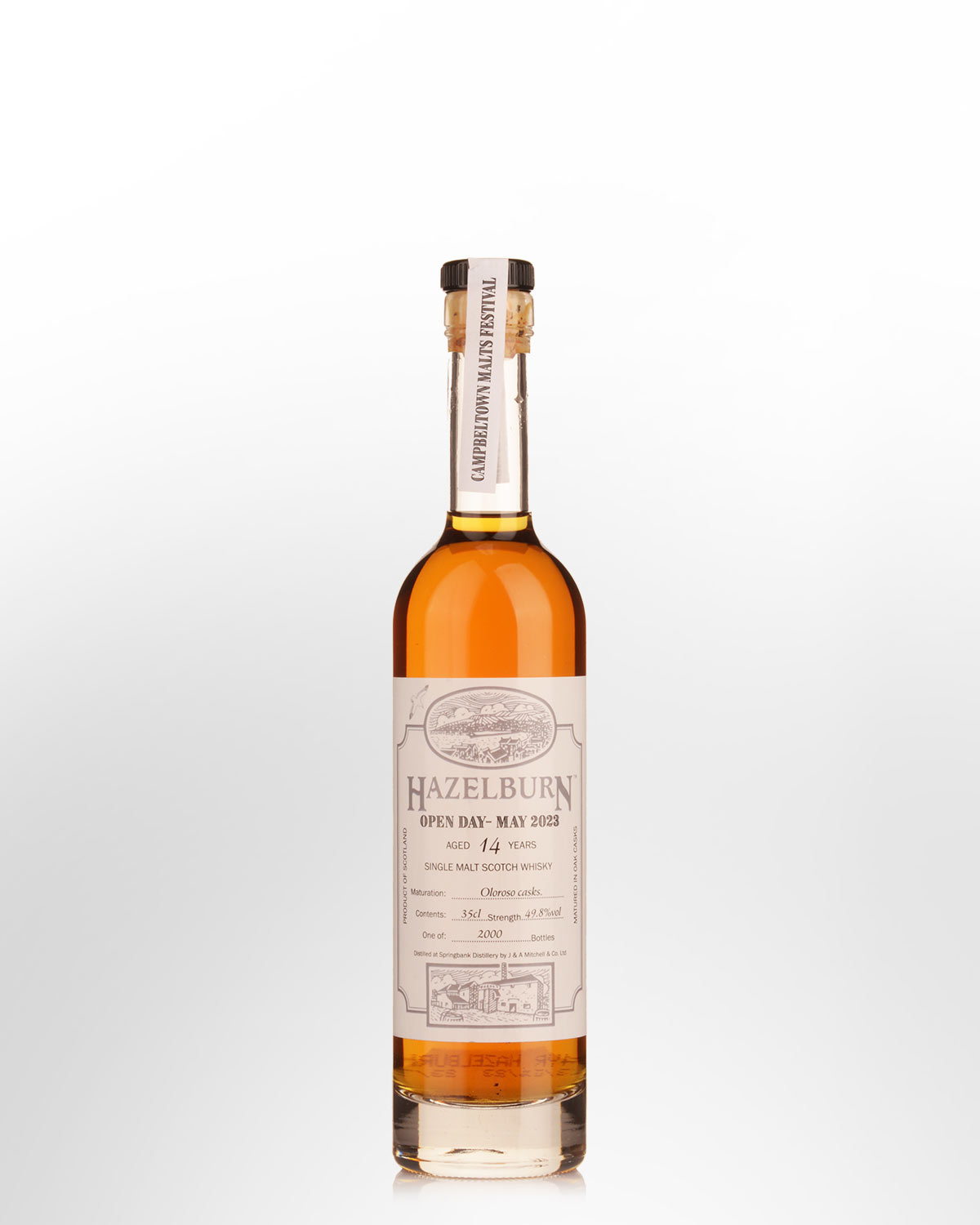 Hazelburn 14 Year Old Springbank Open Day 2023 Single Malt Scotch Whisky (350ml)