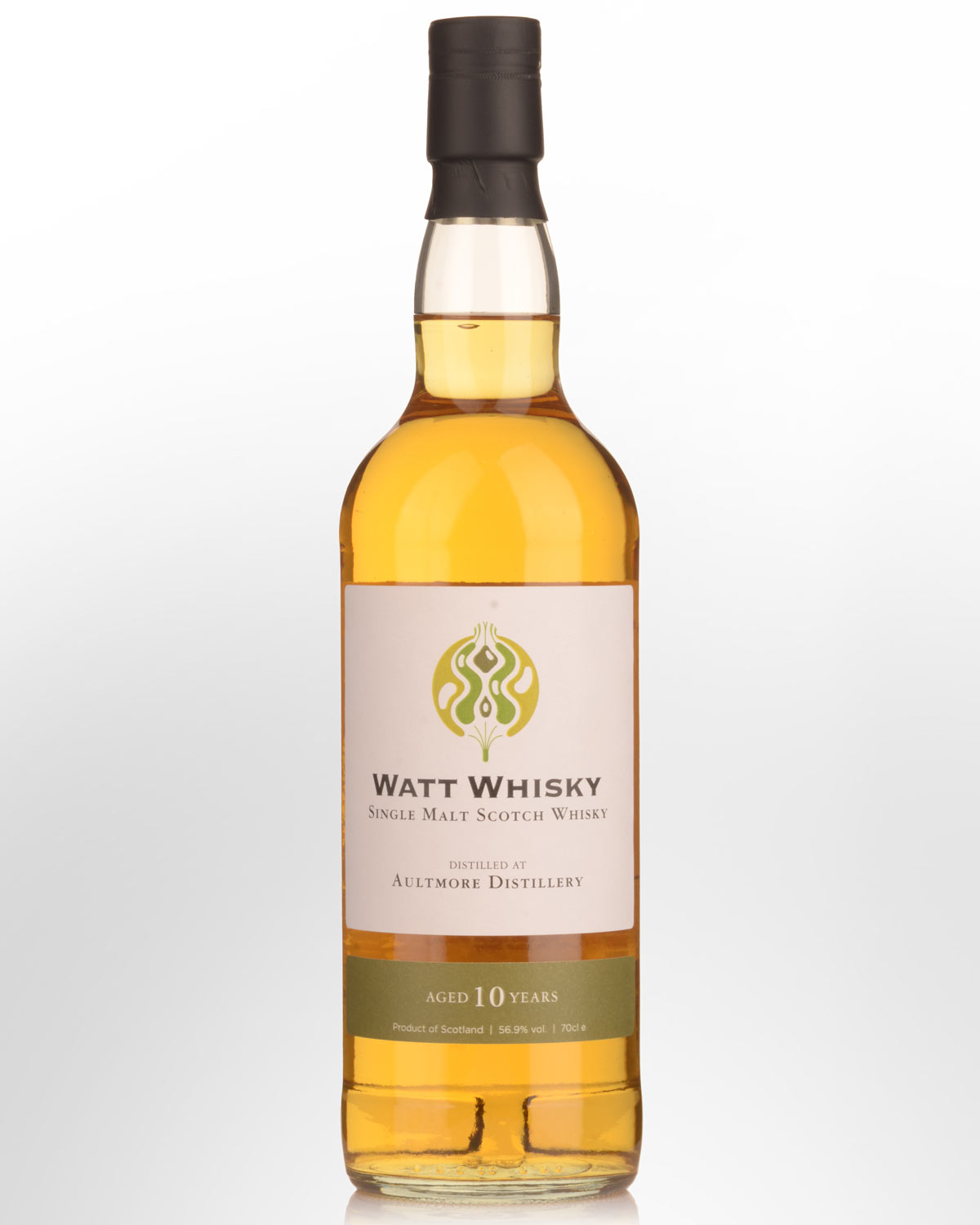 2014 Watt Whisky Aultmore 10 Year Old Cask Strength Single Malt Scotch Whisky (700ml)