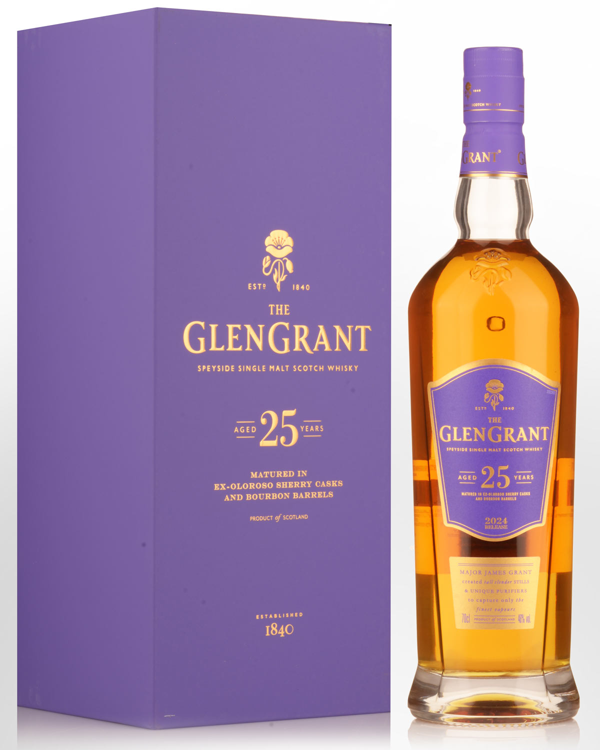 Glen Grant 25 Year Old Single Malt Scotch Whisky (700ml)