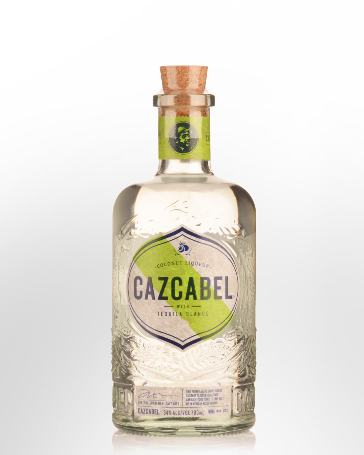 Cazcabel Coconut Tequila Liqueur (700ml)