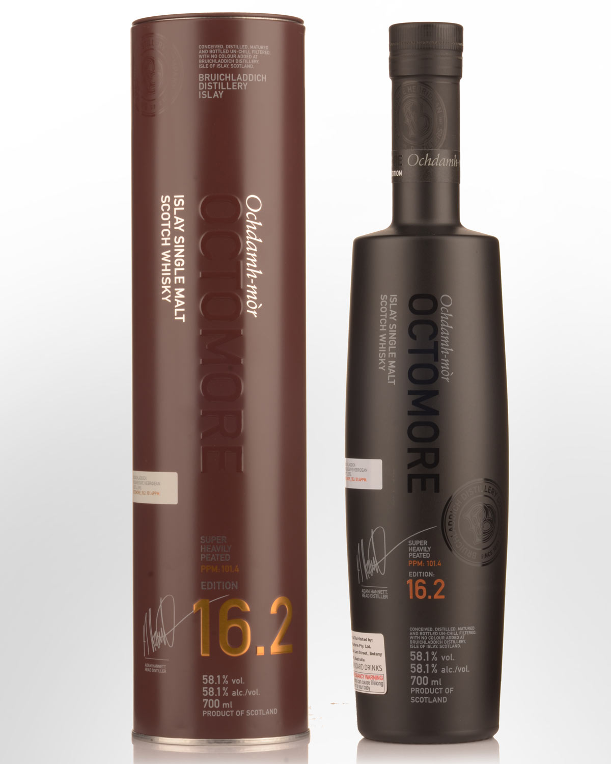 Bruichladdich Octomore 16.2 Cask Strength Single Malt Scotch Whisky (700ml)