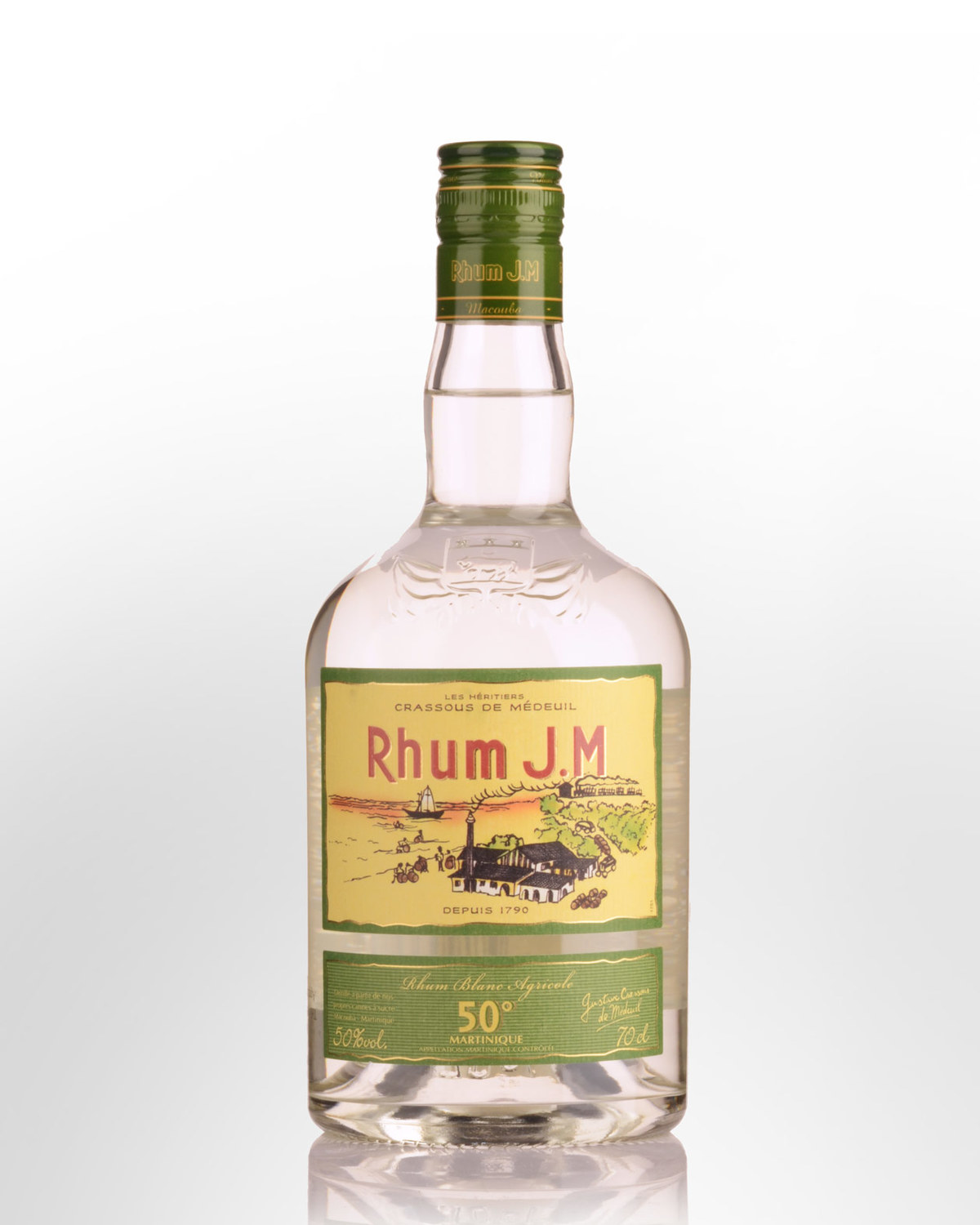 Rhum J.M. Agricole White Rum (700ml) | Nicks Wine Merchants