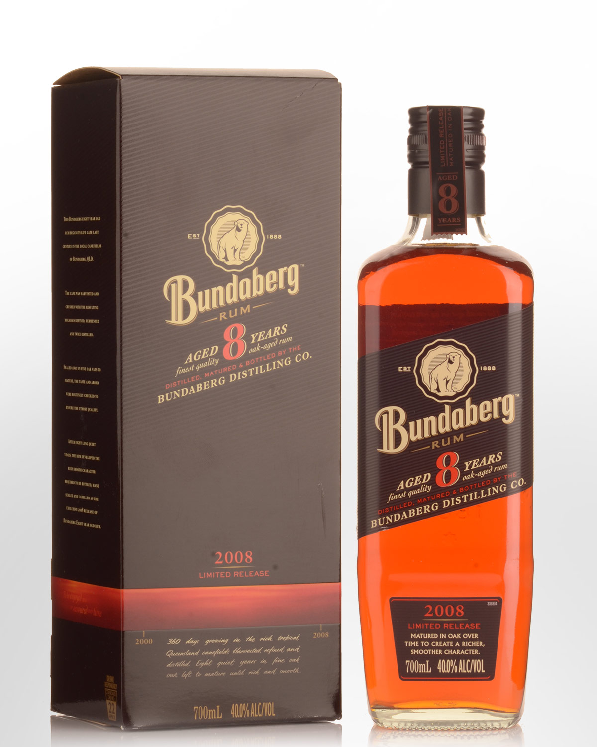 2008 Bundaberg 8 Year Old Limited Release (700ml)