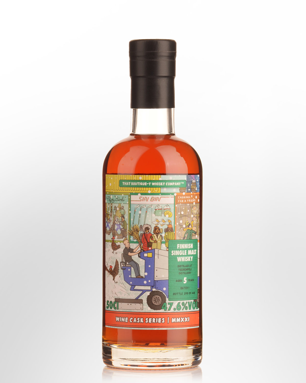 That Boutique-y Whisky Company Teerenpeli 5 Year Old Single Malt Finnish Whisky (500ml) - Batch 1