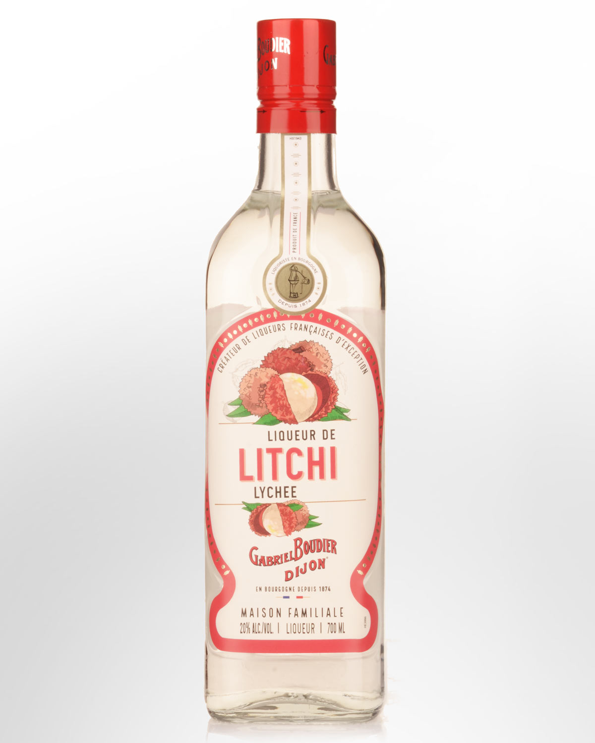 Gabriel Boudier Liqueur de Litchi (Lychee) Liqueur (700ml)