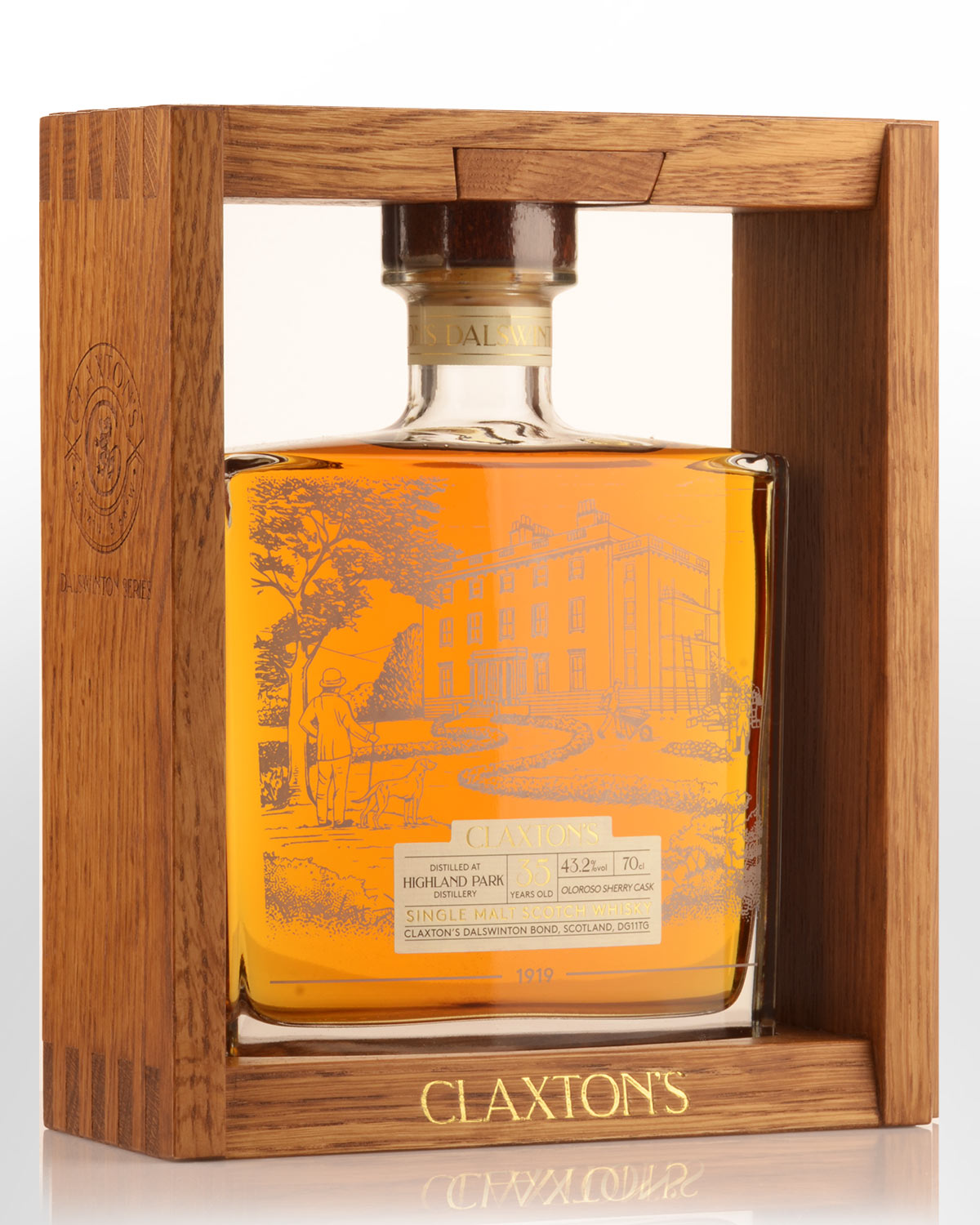 1988 Claxton's Dalswinton Series Highland Park 35 Year Old Cask Strength Single Malt Scotch Whisky (700ml)