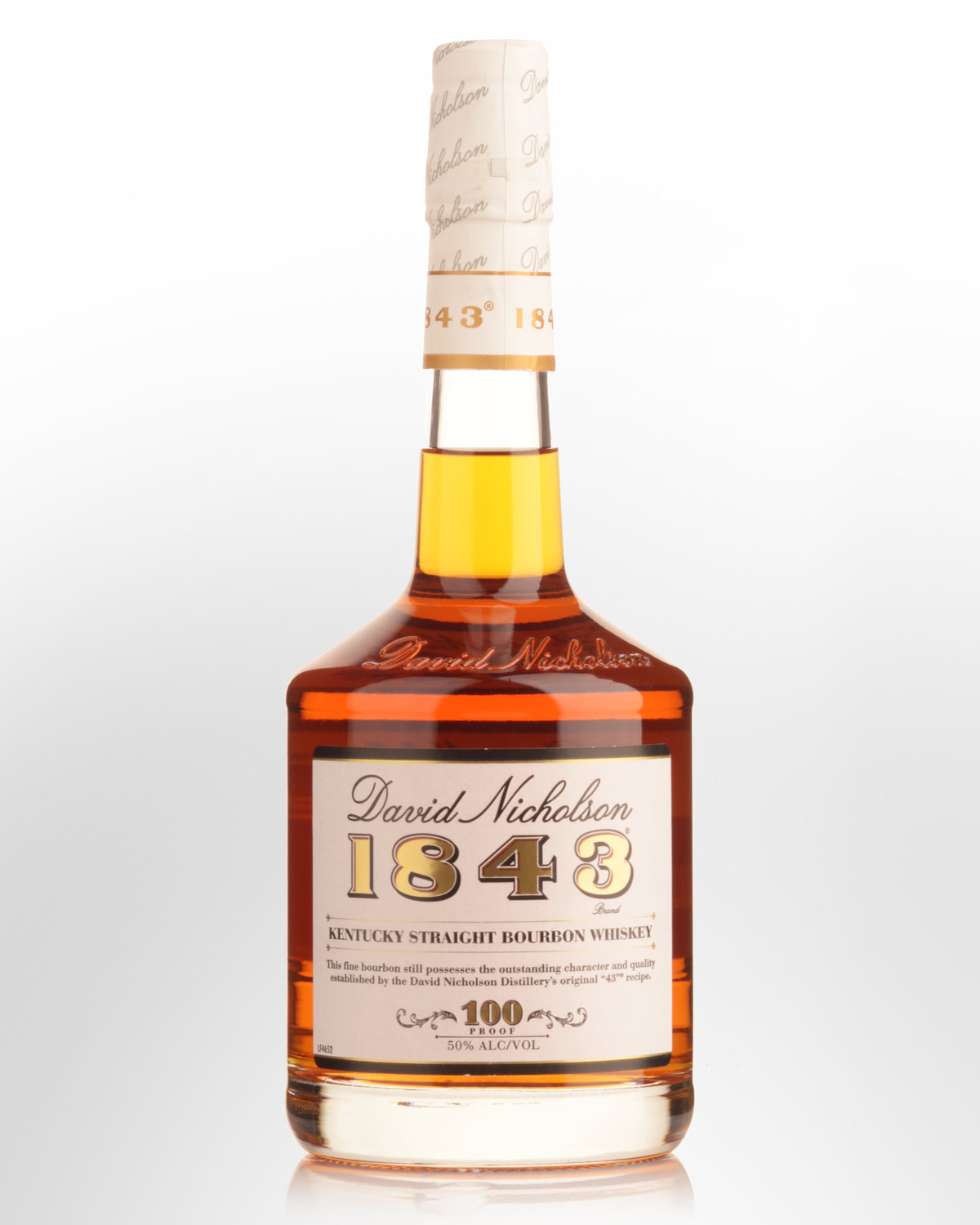 David Nicholson 1843 100 Proof Kentucky Straight Bourbon Whiskey (700ml)