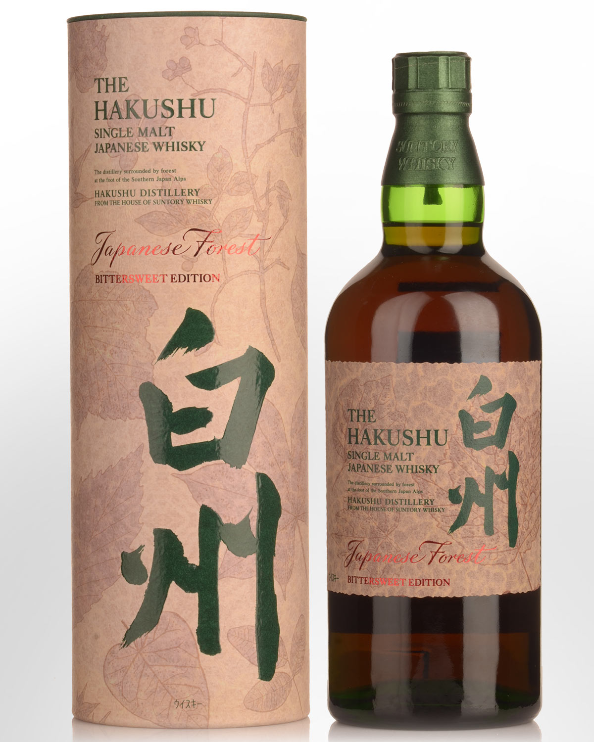 Hakushu Japanese Forest Bittersweet Edition Single Malt Japanese Whisky (700ml)