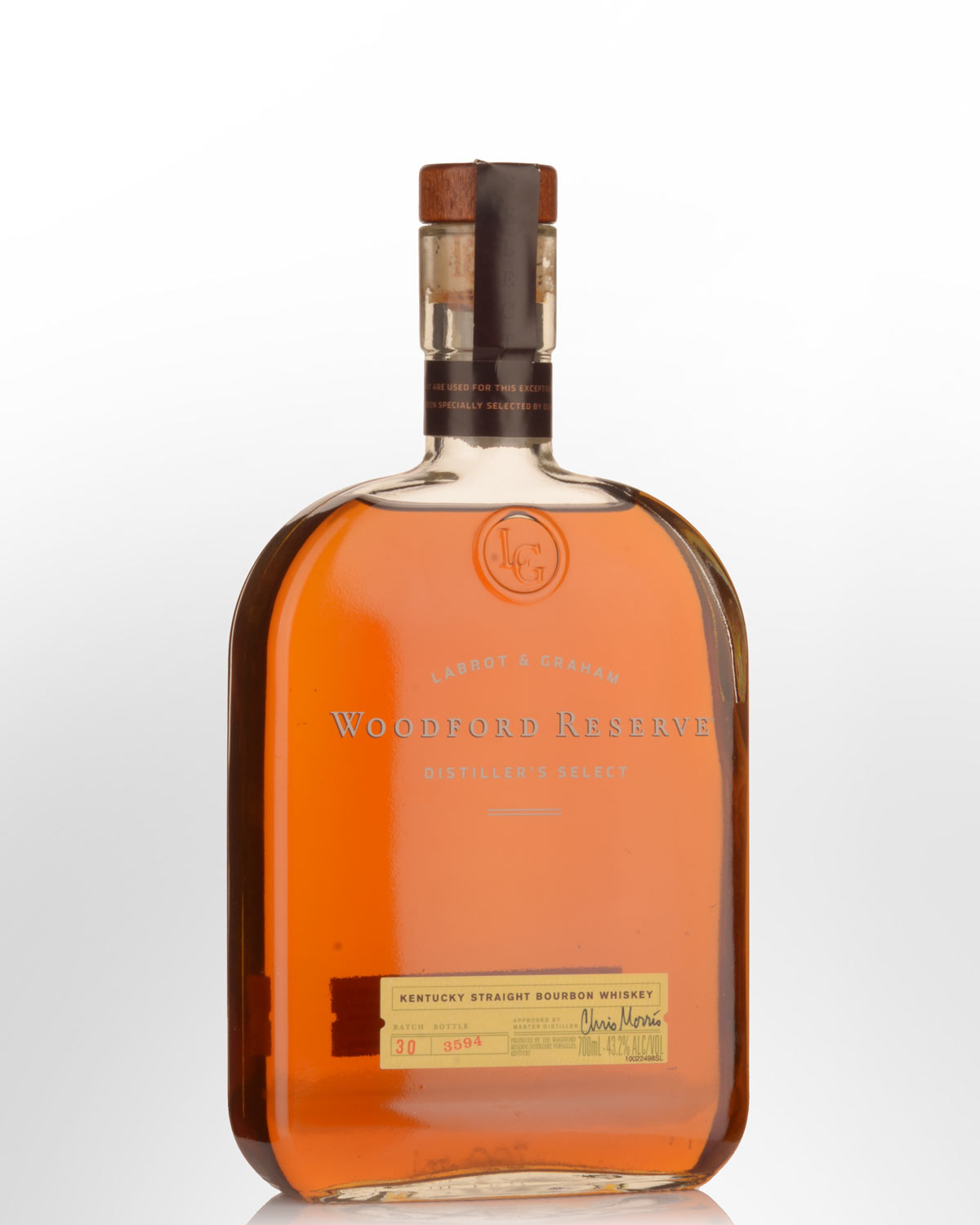 Woodford Reserve Distiller's Select Kentucky Straight Bourbon Whiskey (700ml) - Batch 30