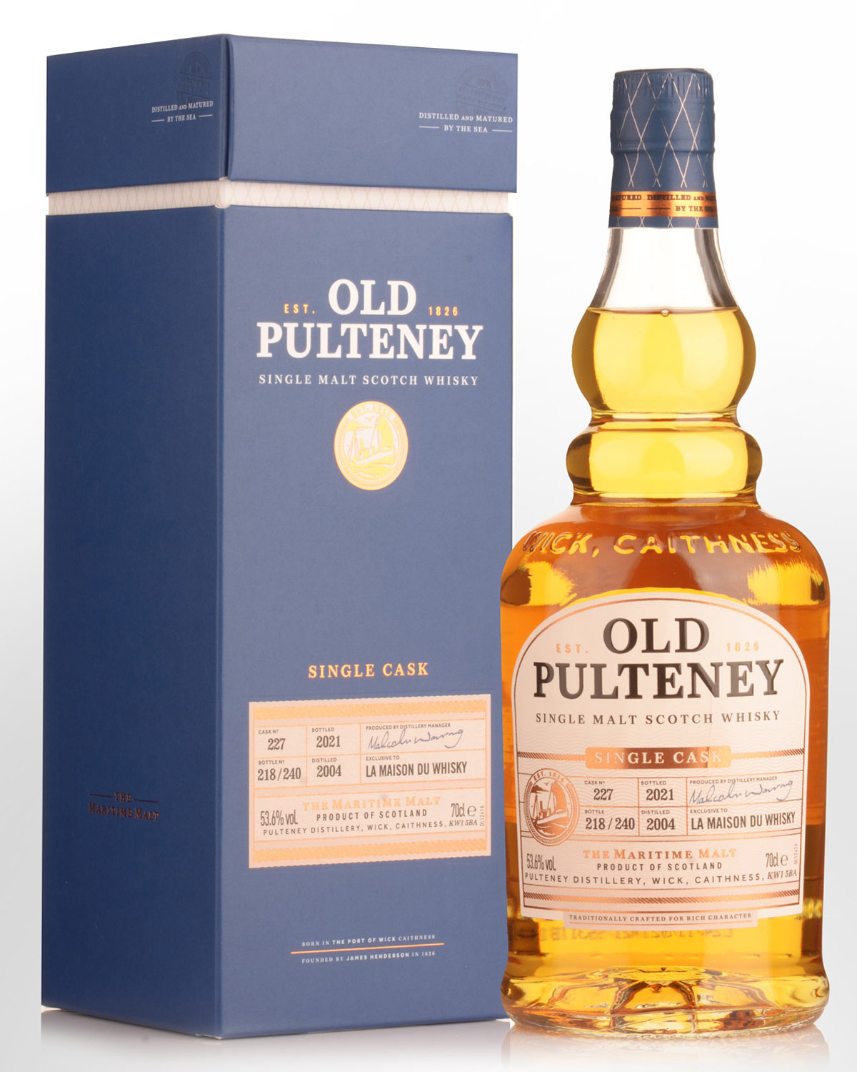 2004 Old Pulteney Single Cask 14 Year Old Cask Strength Single Malt Scotch Whisky (700ml) - LMDW Exclusive