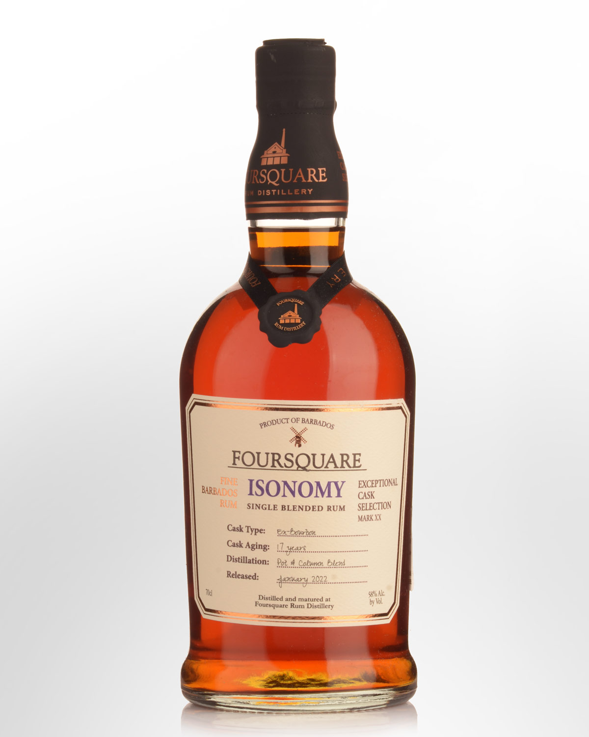 Foursquare Isonomy Exceptional Cask Selection 17 Year Old Single Blended Rum (700ml)