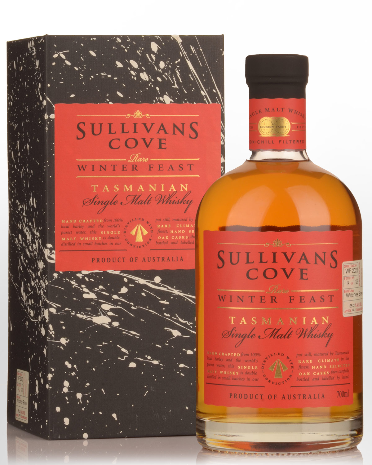 Sullivans Cove Winter Feast Single Malt Australian Whisky (700ml) - 2023 Release