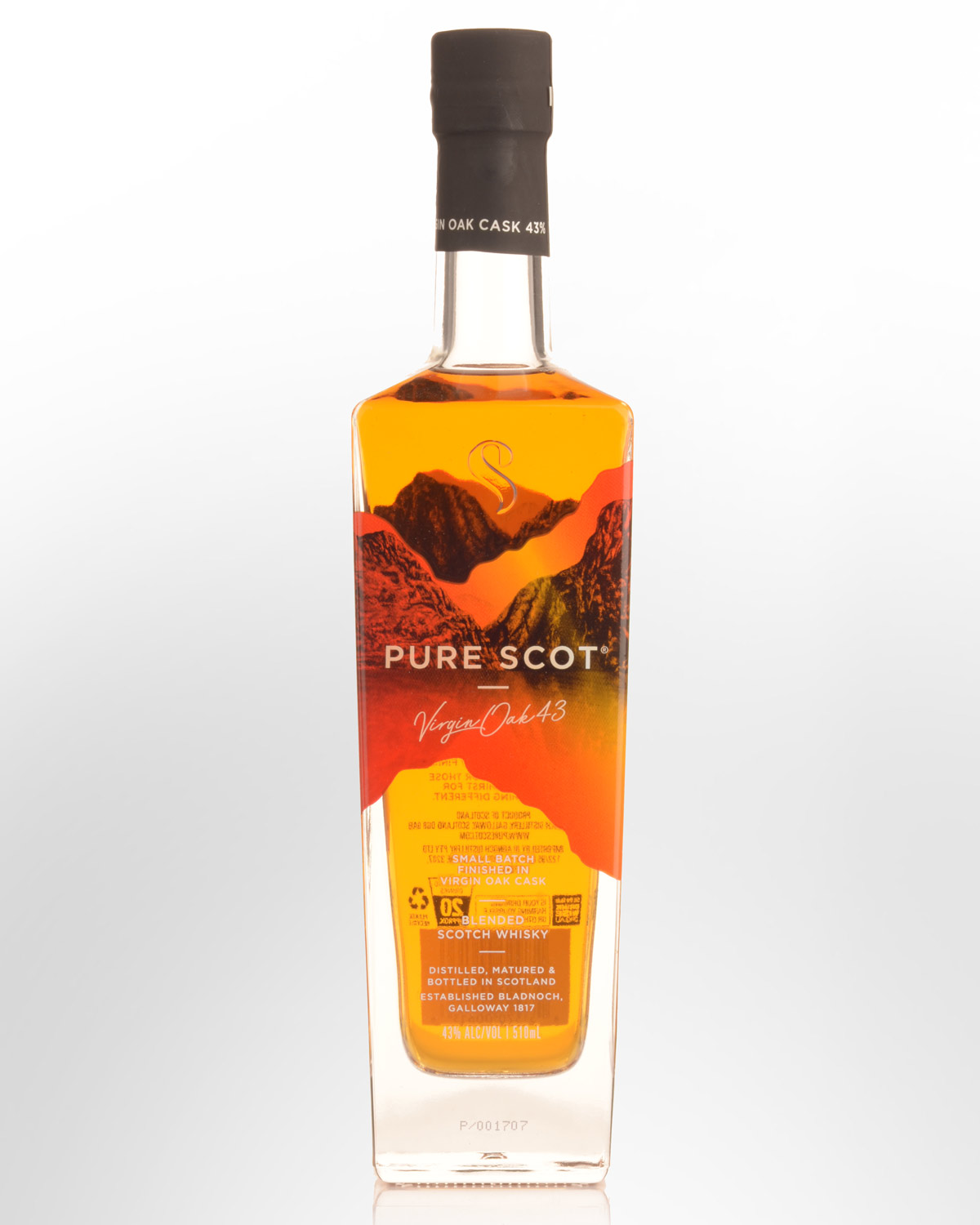 Pure Scot Virgin Oak Blended Scotch Whisky (500ml)