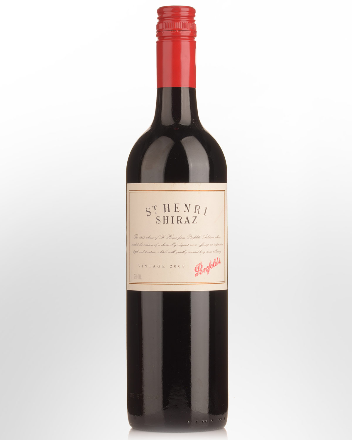 2023新入荷 ST HENRI SHIRAZ 2008 ワイン 箱付き 