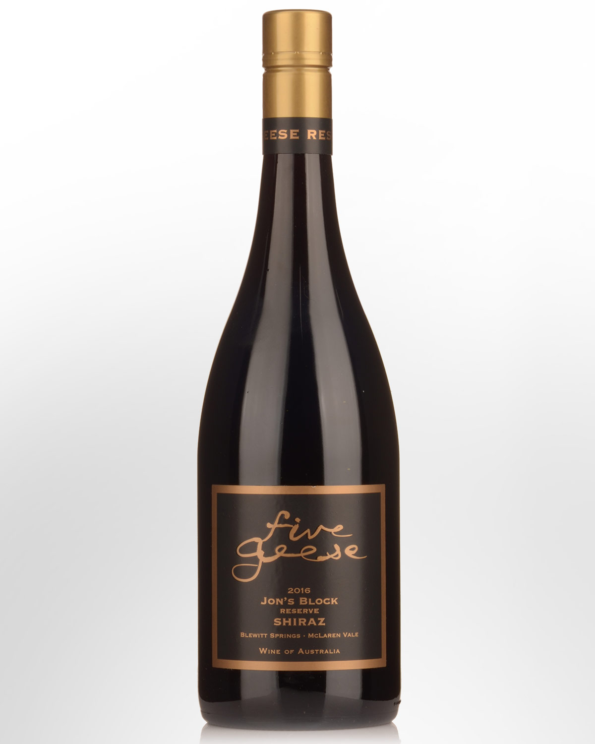 2016 Five Geese Jon’s Block Reserve Shiraz