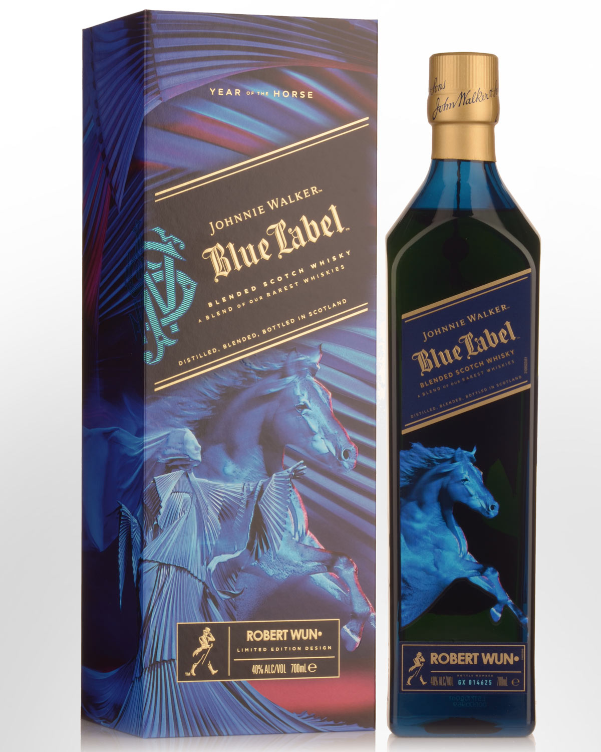 Johnnie Walker Blue Label Year of the Horse Blended Scotch Whisky (700ml) - 2026 Edition