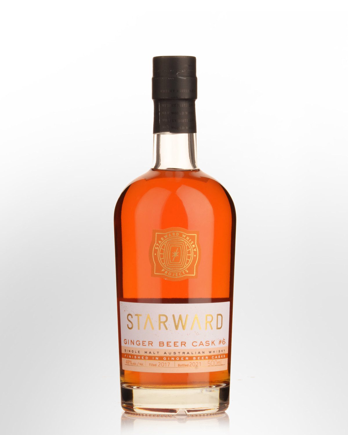 Starward Beer Cask #6 Finished Single Malt Australian Whisky (500ml) Nicks Wine Merchants