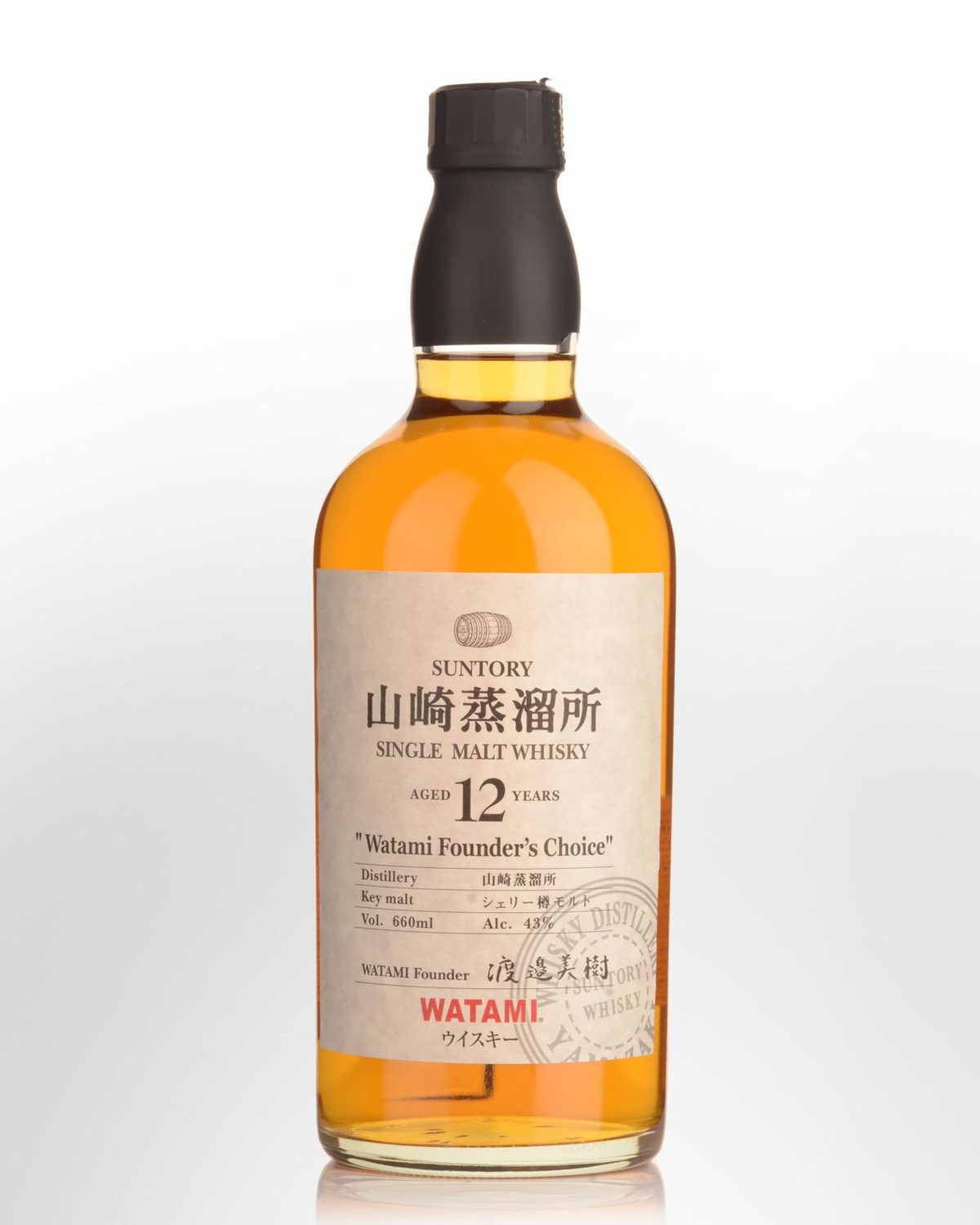 Suntory Yamazaki Watami Founder s Choice 12 Year Old Single Malt