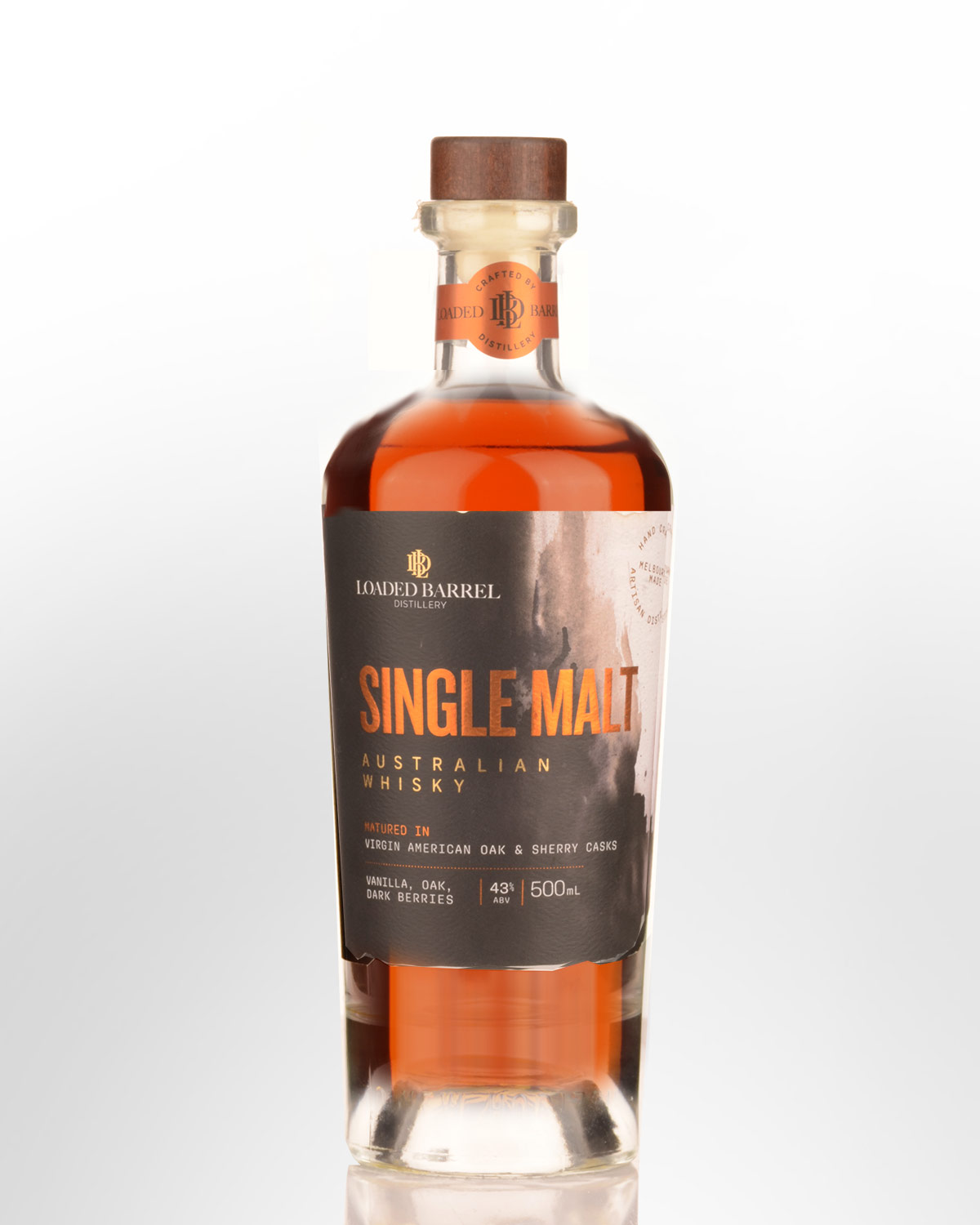 Loaded Barrel Single Malt Australian Whisky (500ml)