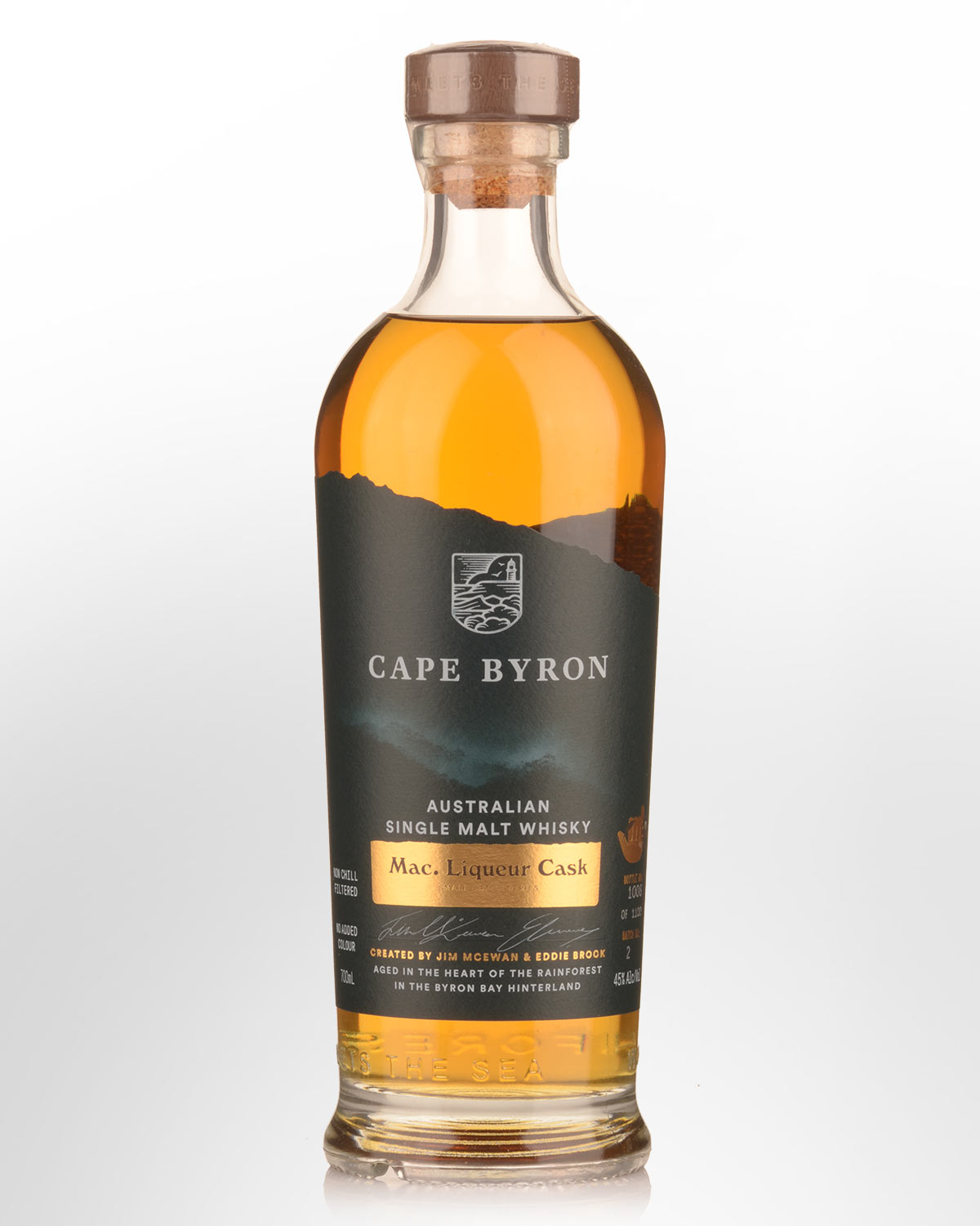 Cape Byron Mac Liqueur Cask Single Malt Australian Whisky (700ml)