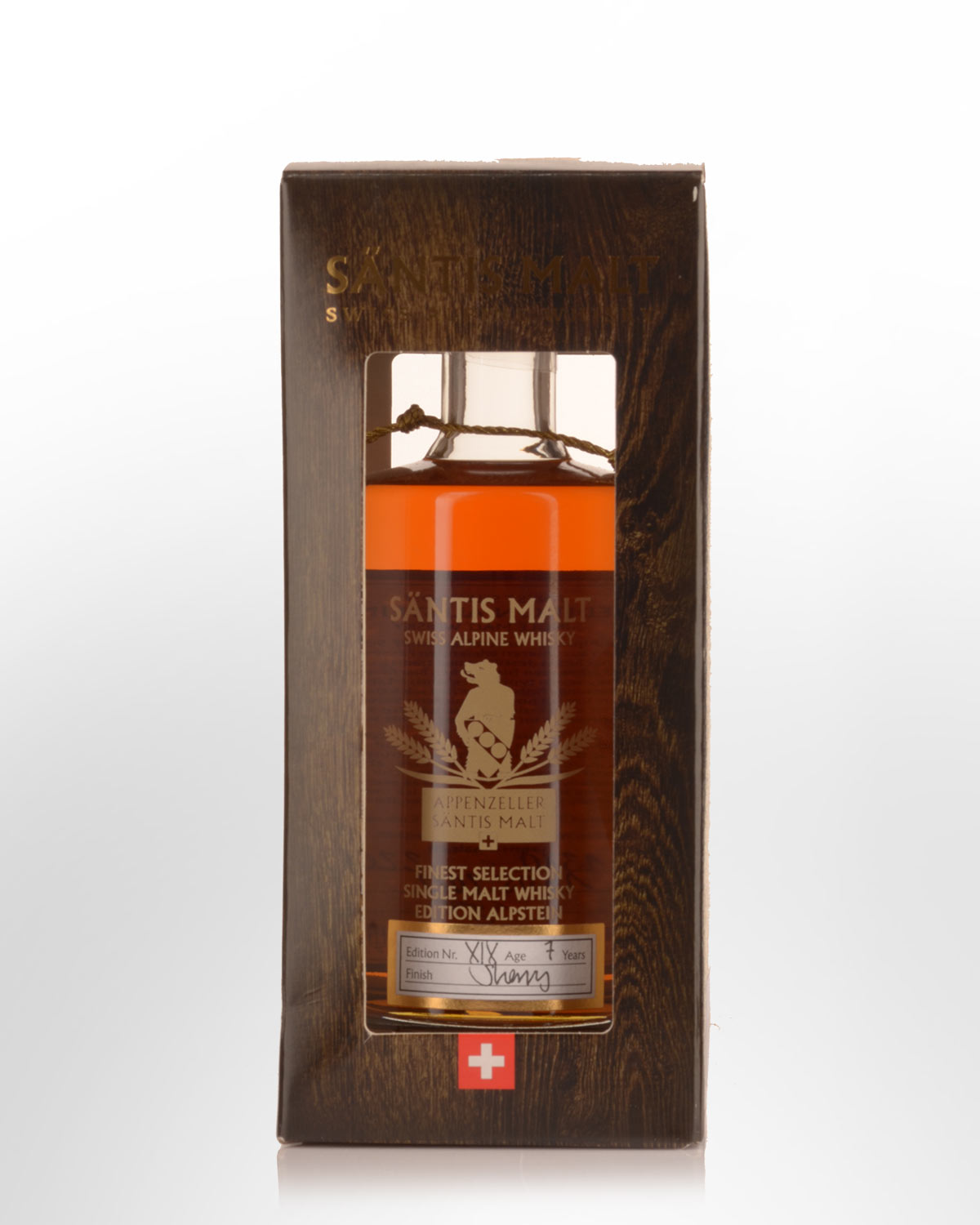Santis Malt Alpstein XIX Edition Single Malt Swiss Whisky (500ml)