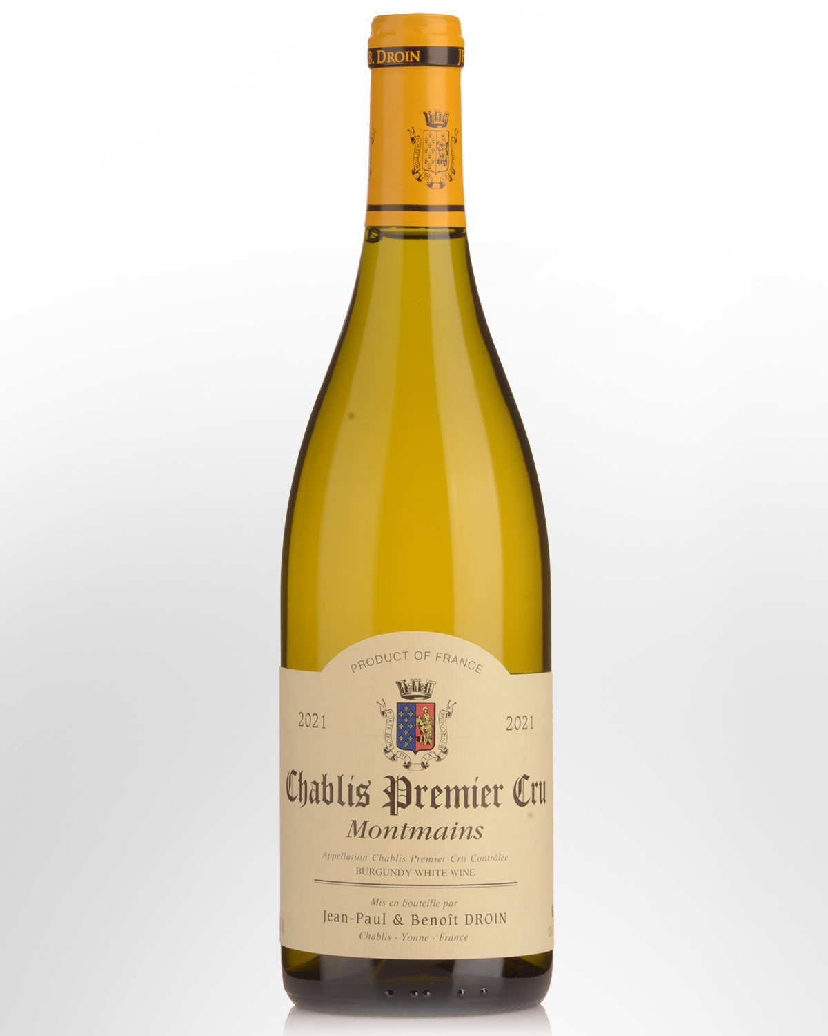 2021 Jean-Paul & Benoit Droin Montmains Chablis Premier Cru