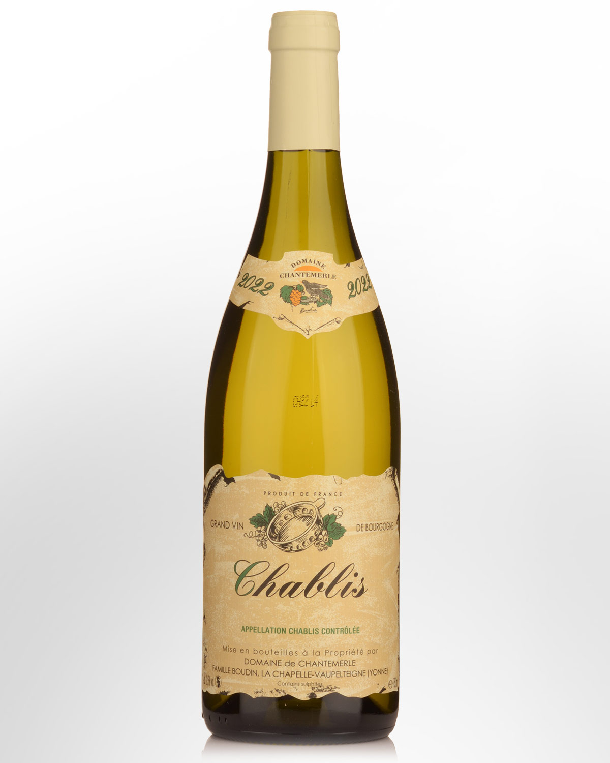 2022 Domaine Chantemerle Chablis Vieille Vignes