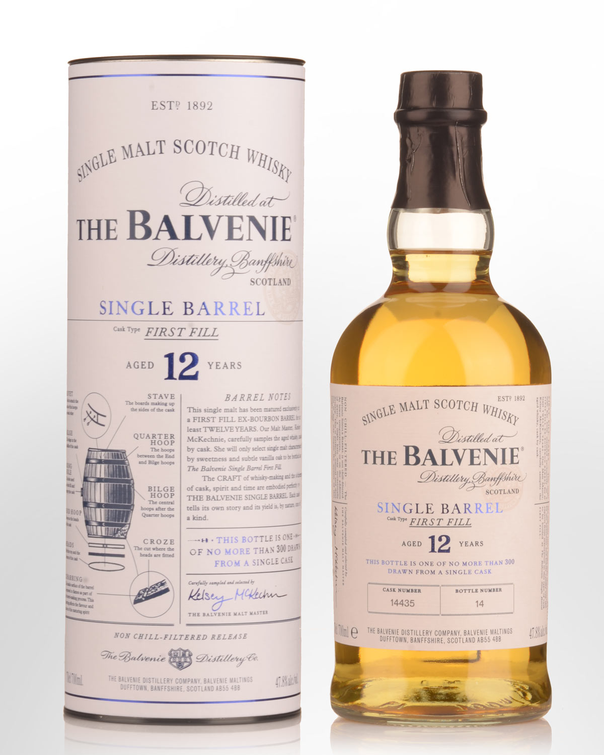 Balvenie Single Barrel 12 Year Old Single Malt Scotch Whisky (700ml)