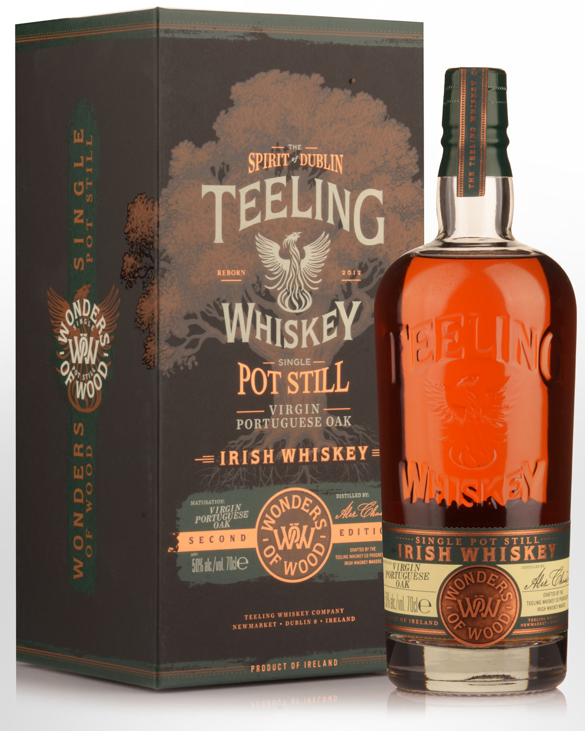 Teeling Wonders Of Wood Series II Portuguese Oak Single Pot Still Irish Whiskey (700ml)