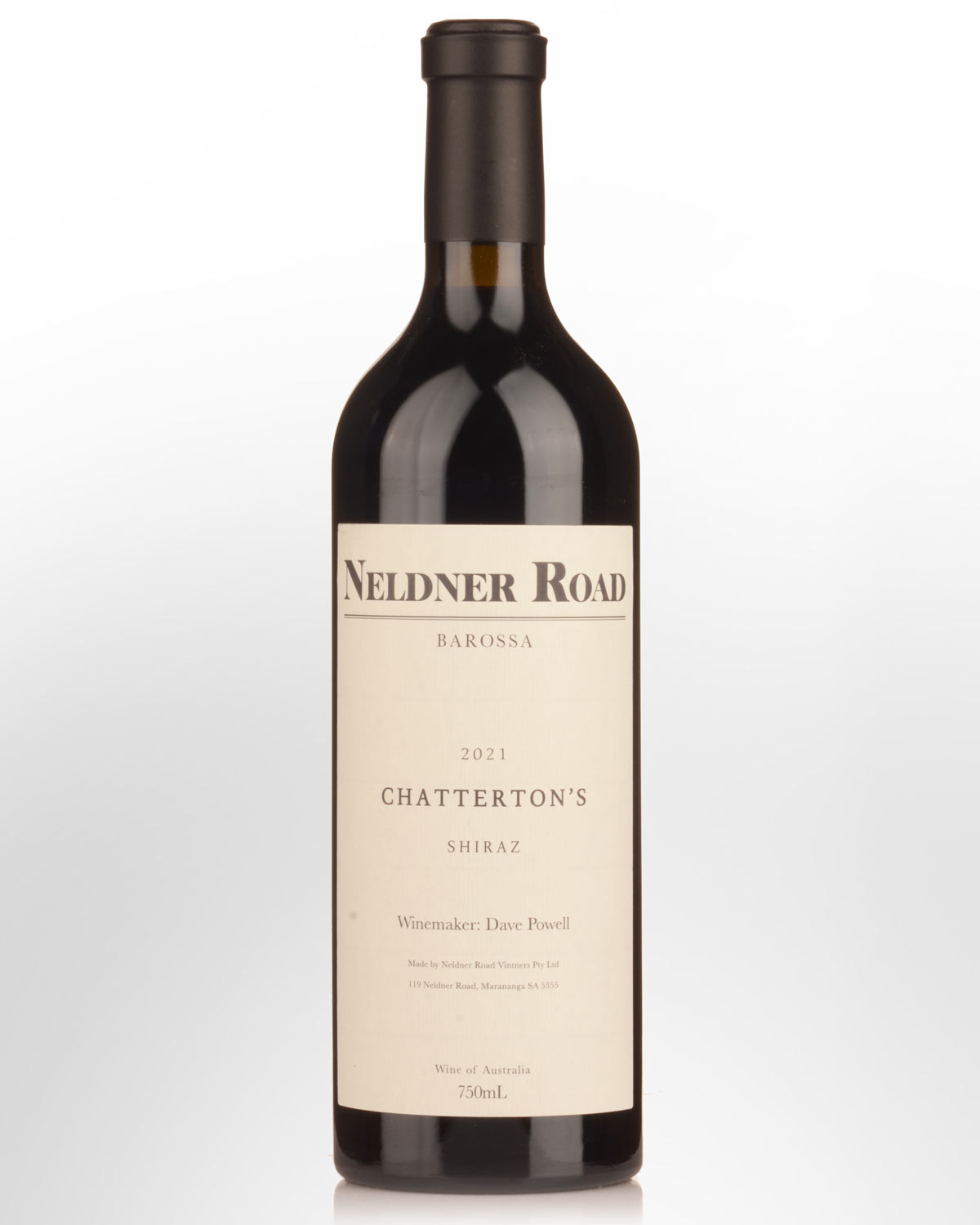 2021 Neldner Road by Dave Powell Chatterton’s Shiraz