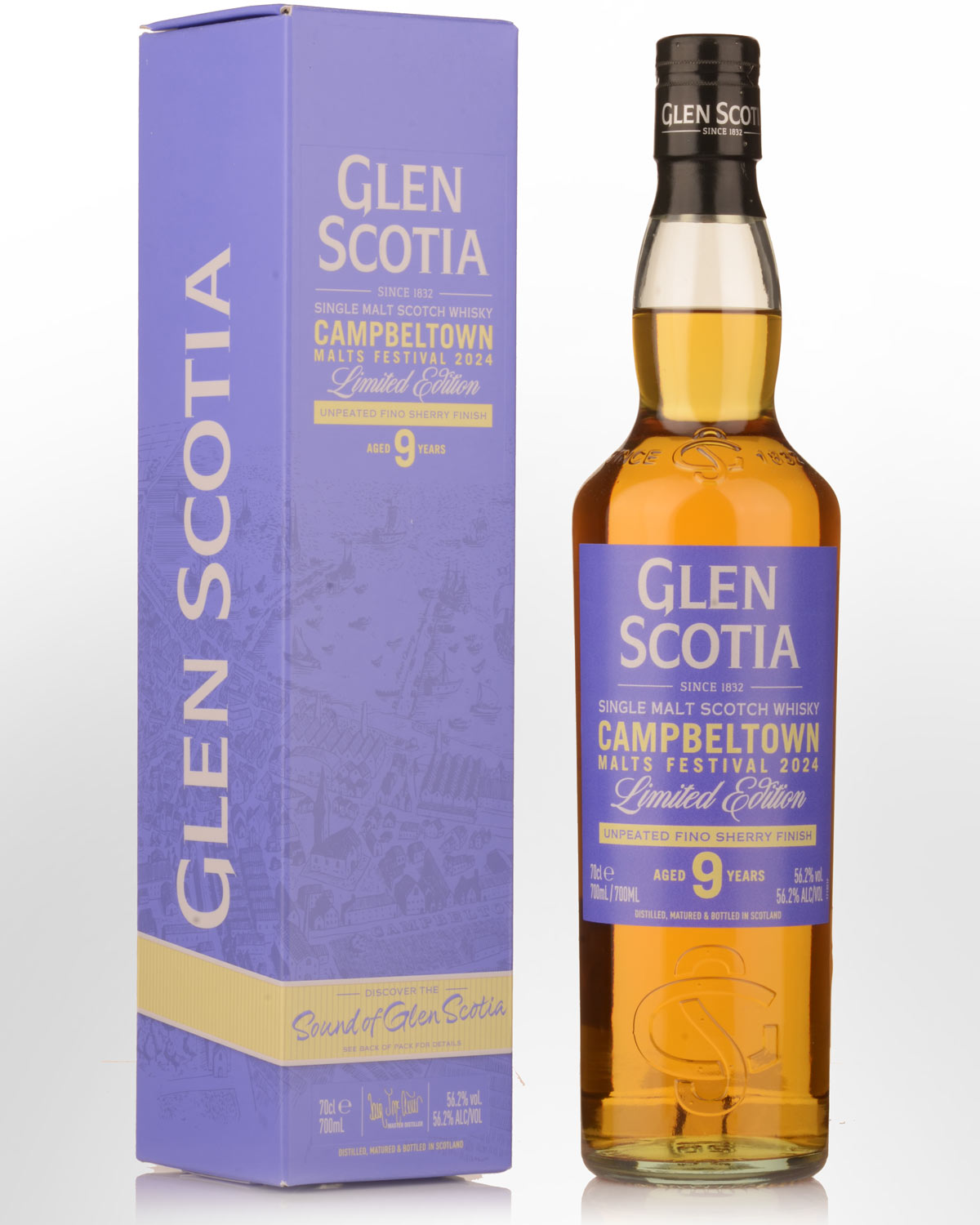 Glen Scotia Campbeltown Malts Festival Limited Edition 9 Year Old Single Malt Scotch Whisky (700ml)