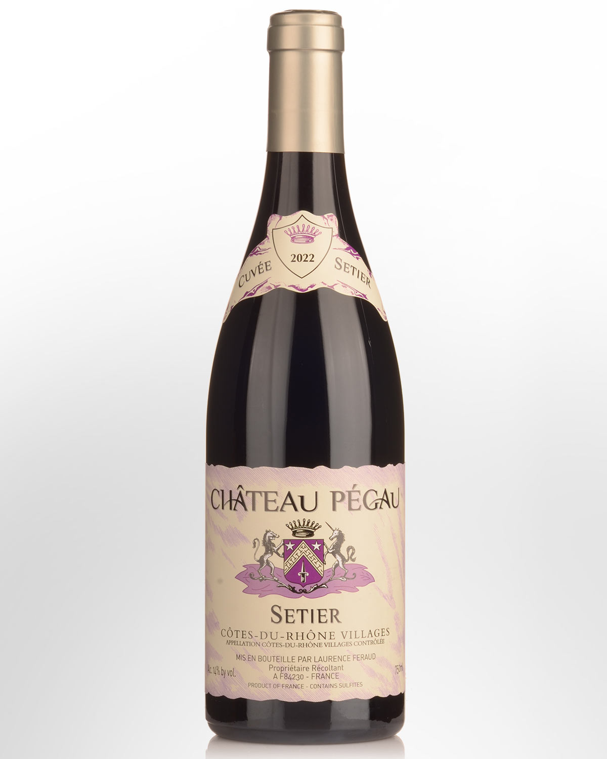 2022 Chateau Pegau Cotes du Rhone Villages Cuvee Setier