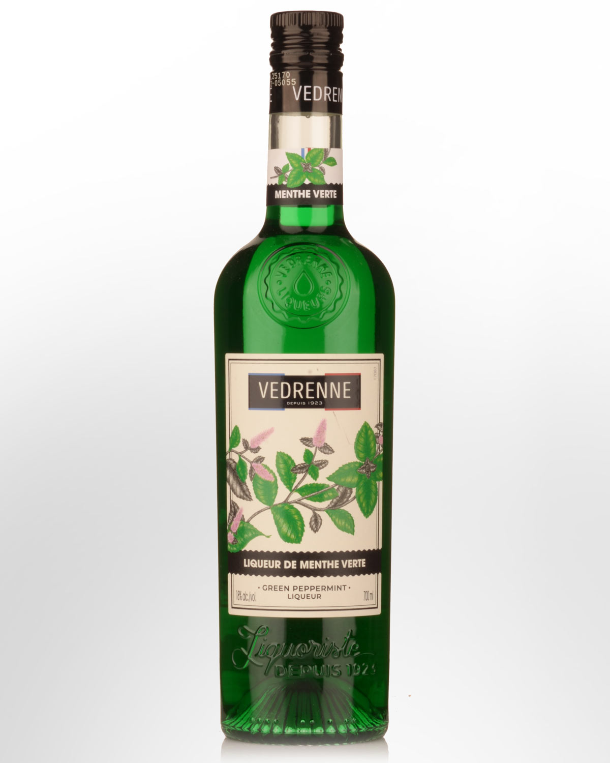 Vedrenne Liqueur de Menthe Verte (Green Mint) Liqueur (700ml)