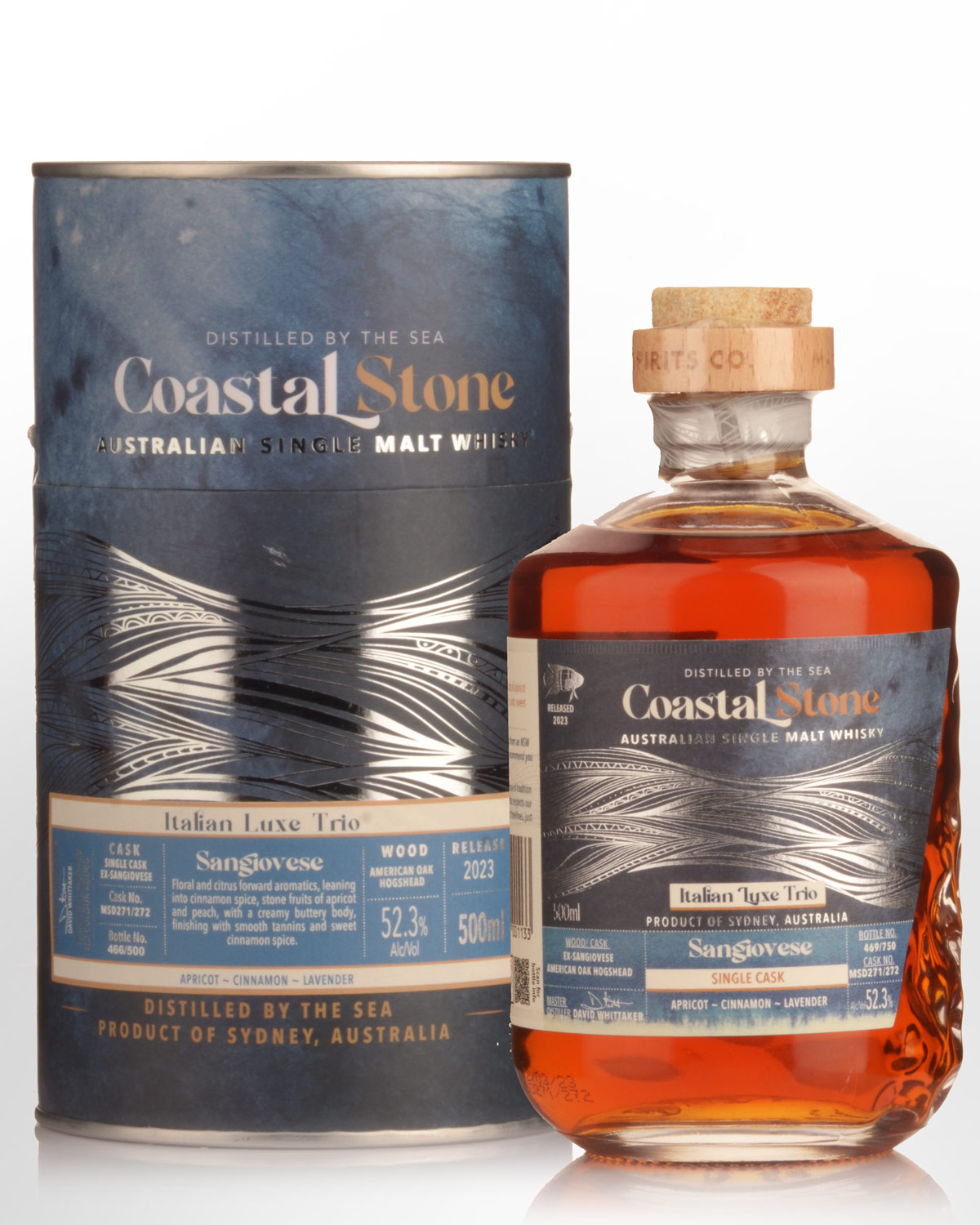 Manly Spirits Coastal Stone Sangiovese Single Cask Single Malt