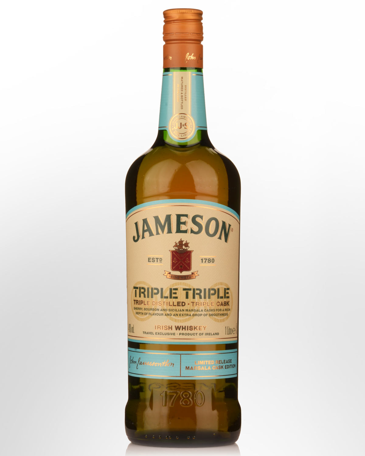 Jameson Triple Triple Marsala Cask Edition Blended Irish Whiskey (1000ml)