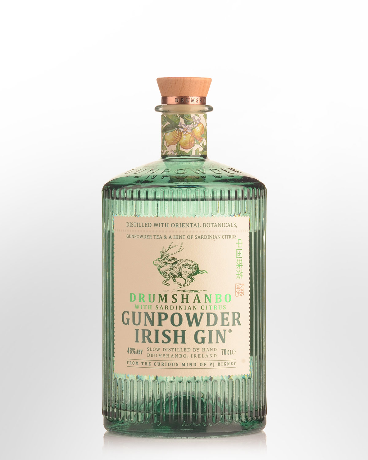 Drumshanbo Sardinian Citrus Gunpowder Irish Gin 700ml Nicks Wine Drumshanbo Sardinian Citrus Gunpowder Irish Gin 700ml Nicks Wine