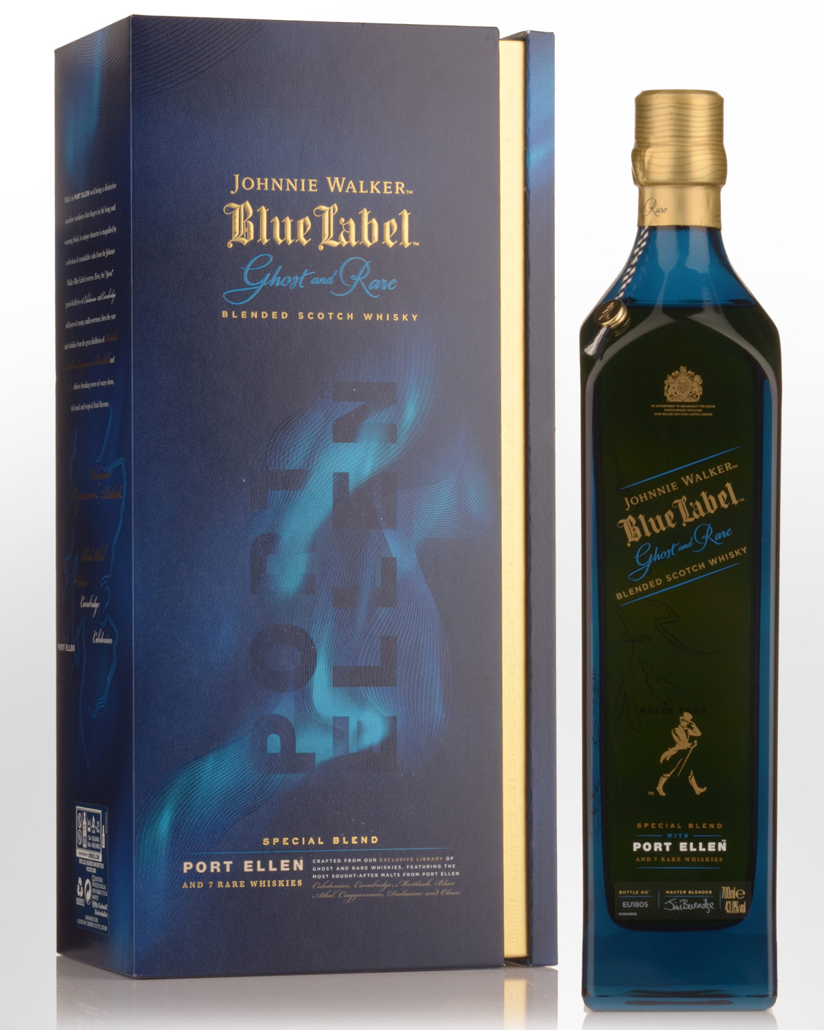 Johnnie Walker Blue Label Ghost and Rare Port Ellen Blended Scotch ...