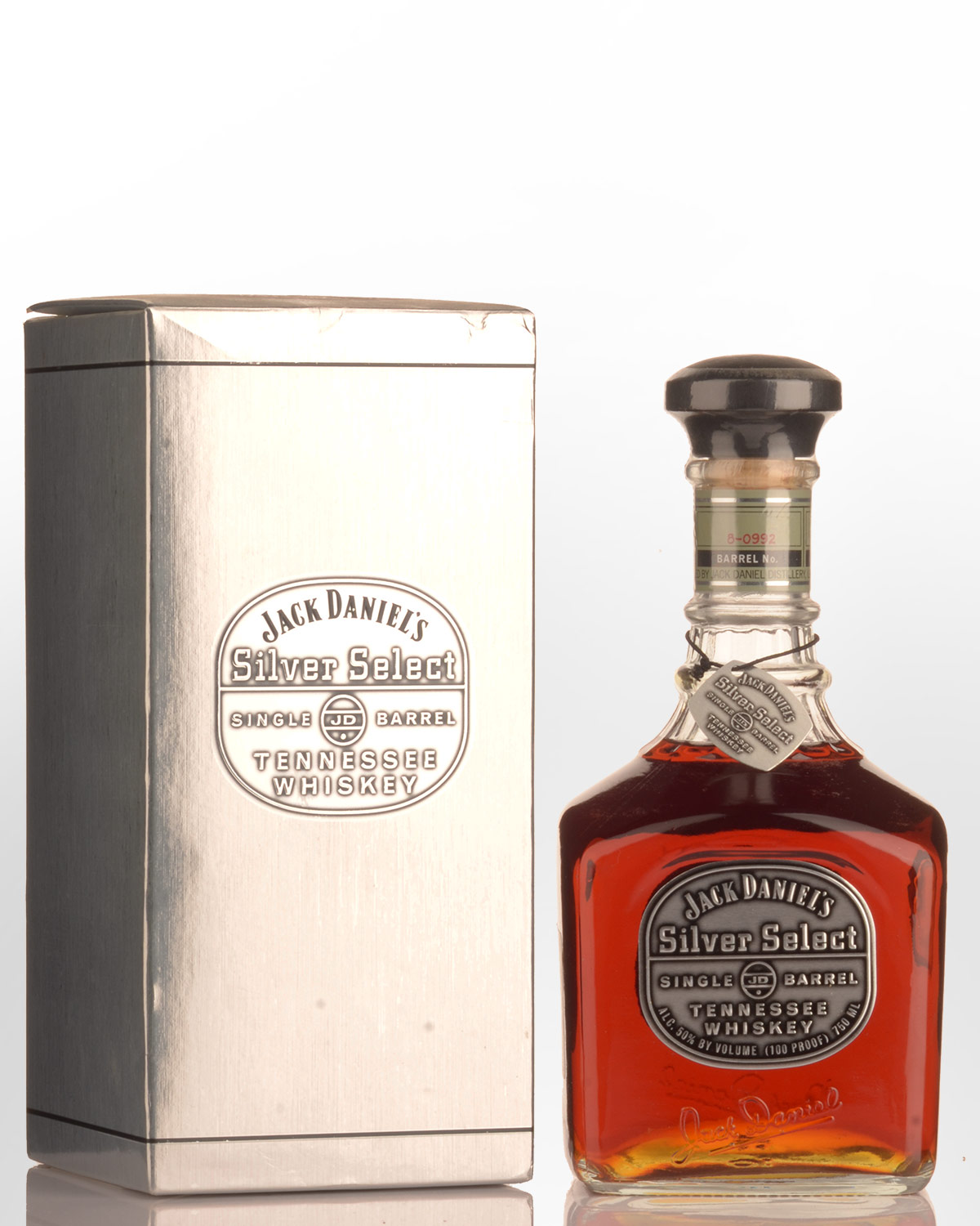 Jack Daniels Silver Select Single Barrel Tennessee Whiskey (750ml ...