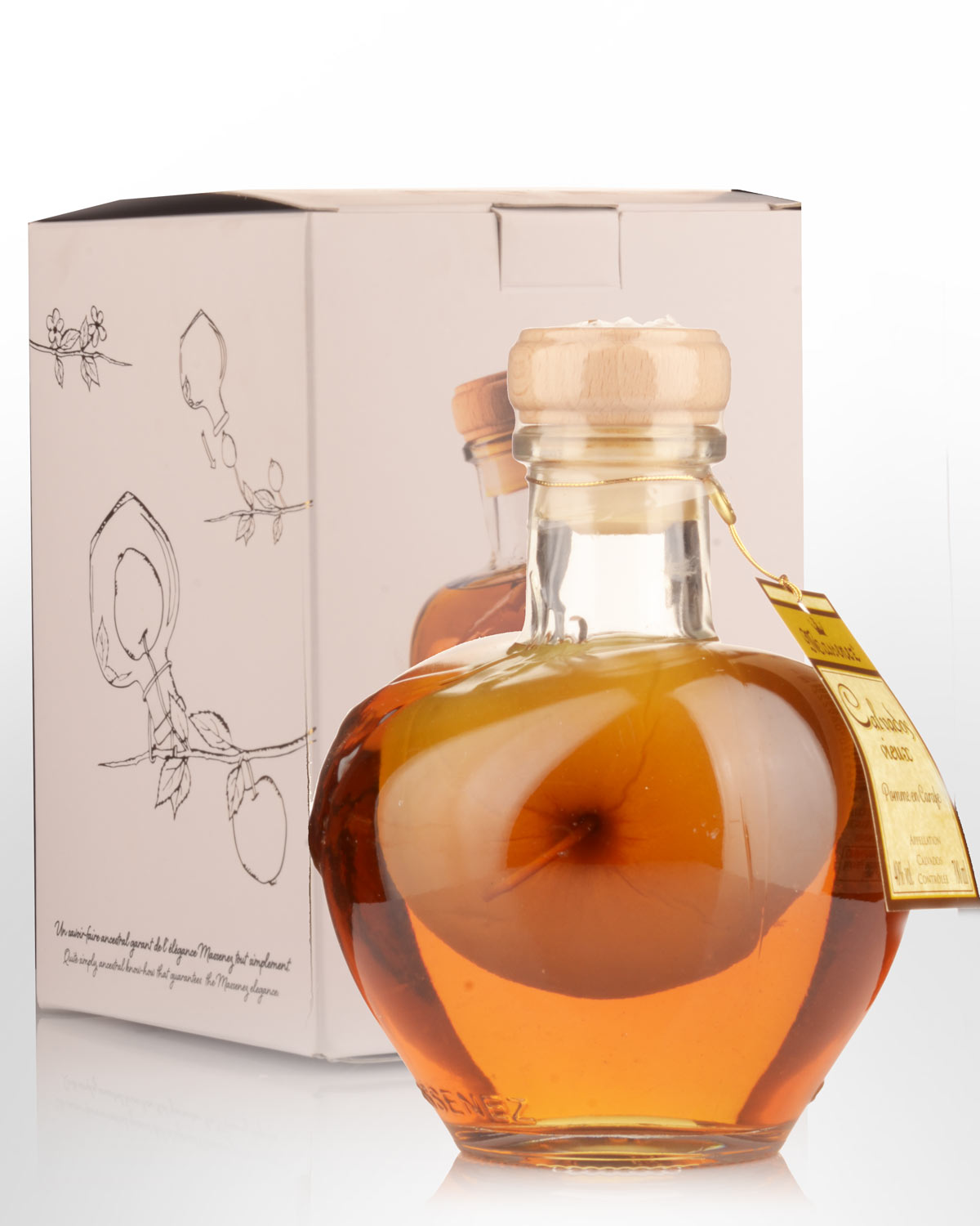 G.E. Massenez Calvados Vieux Prisoner Carafe (700ml)