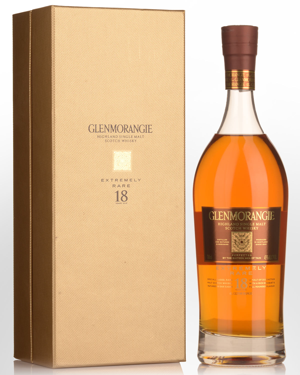 Glenmorangie Extremely Rare 18 Year Old Single Malt Scotch Whisky