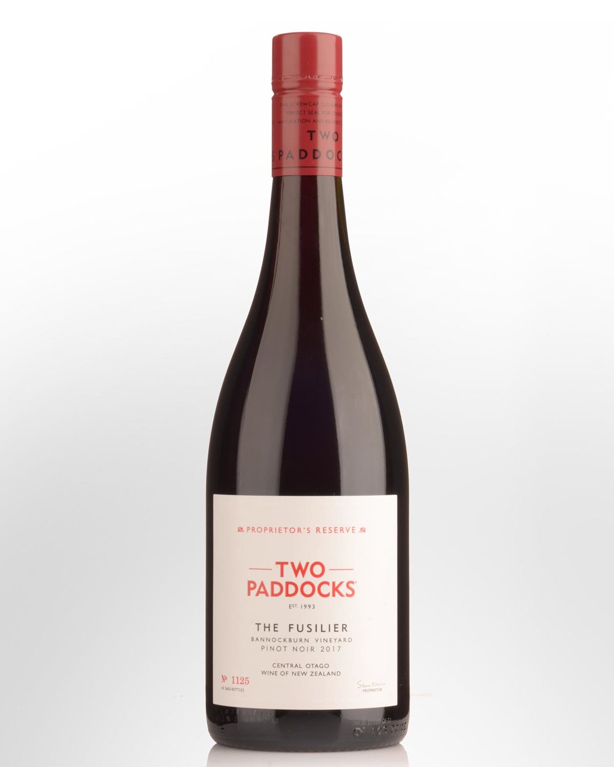 2017 Two Paddocks Proprietors Reserve The Fusilier Pinot Noir | Nicks ...