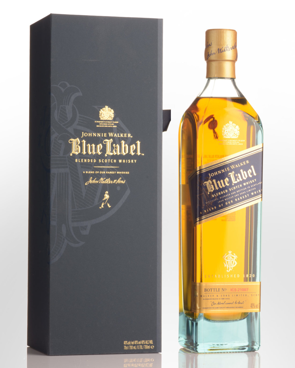 Whisky JOHNNIE WALKER Blue Label 40%