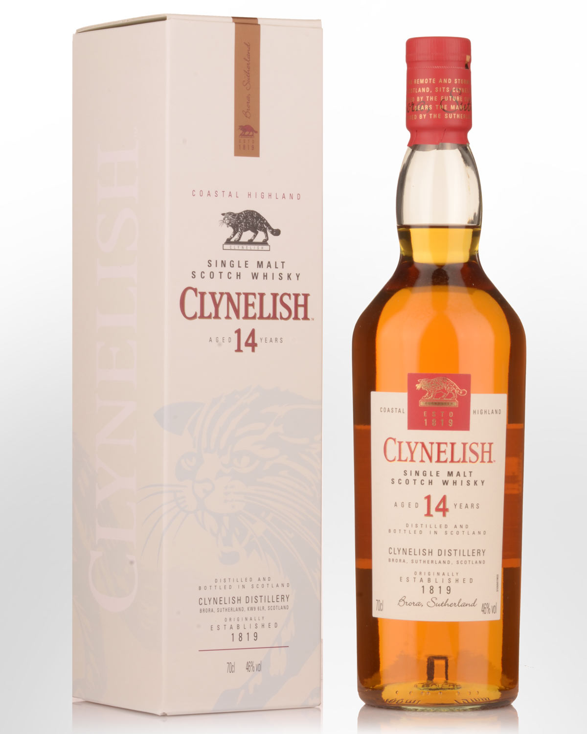 Clynelish 14 Year Old Single Malt Scotch Whisky (700ml)