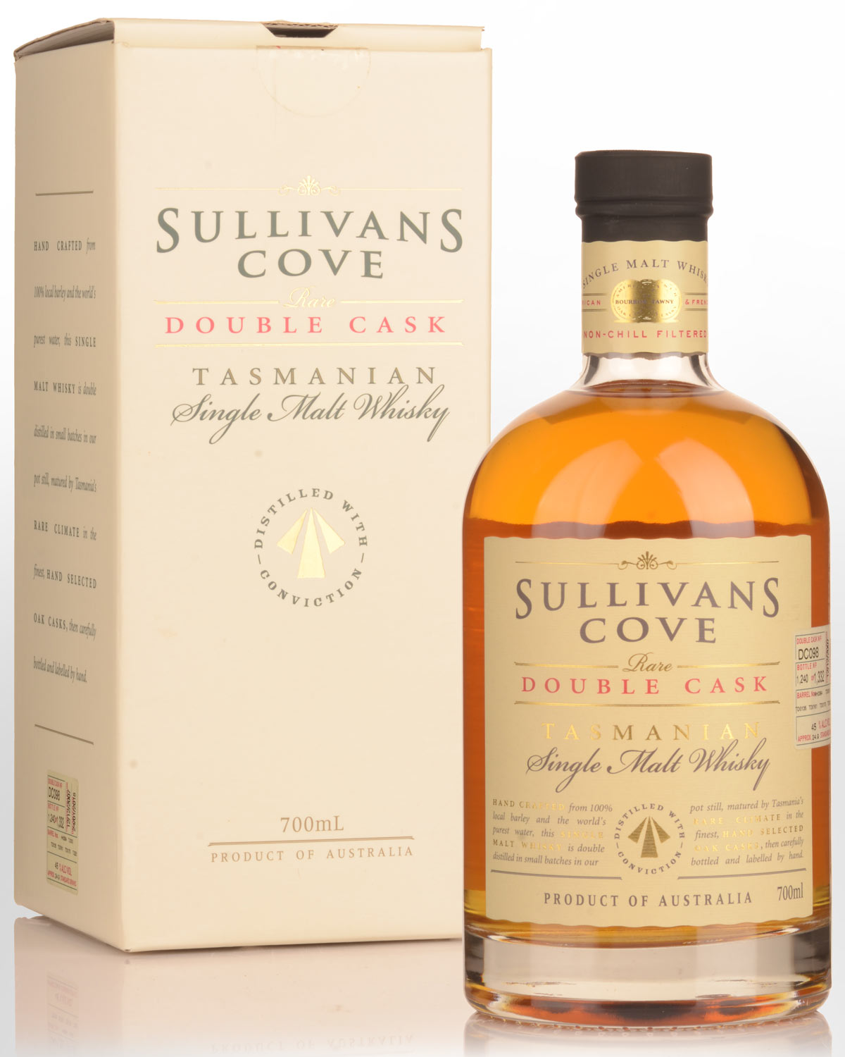 Sullivans Cove Double Cask Barrel DC098 Single Malt Australian Whisky (700ml) - 2018 Bottling
