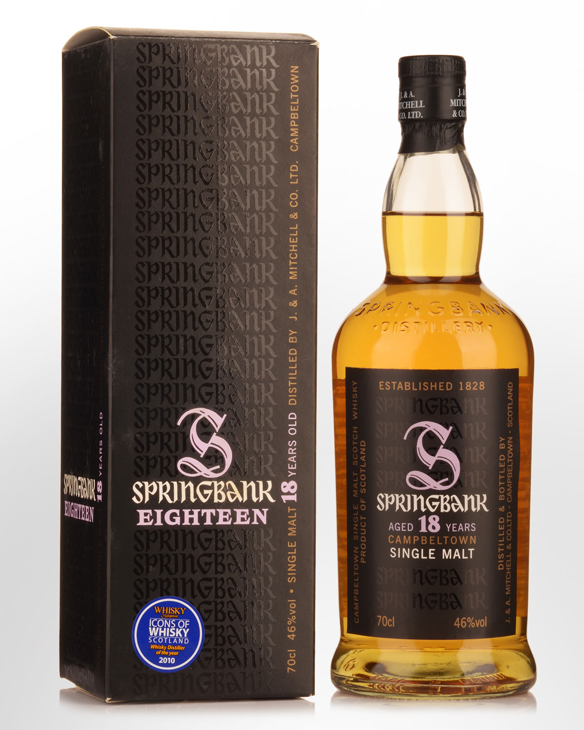 Springbank 18 Year Old Single Malt Scotch Whisky (700ml) - 2011 bottling