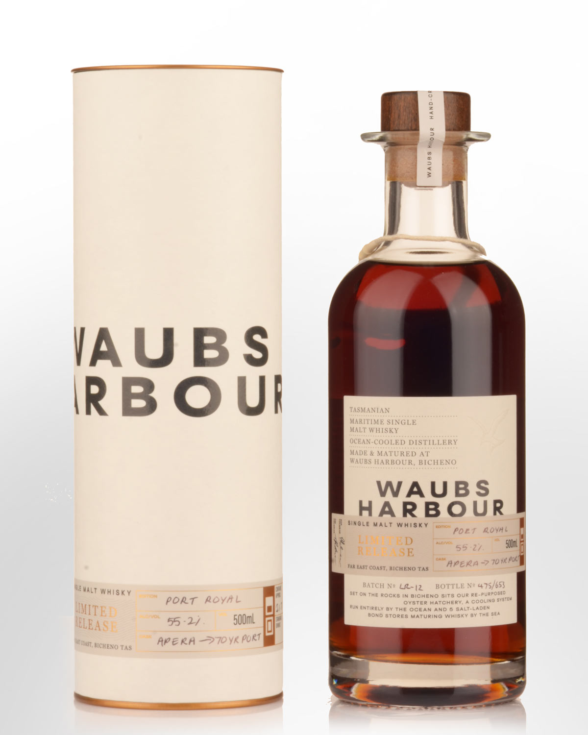 Waubs Harbour Port Royal Limited Edition Single Malt Australian Whisky (500ml)